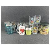 Vintage McDonaldï¿½s Glass Cups, Mason Jars (2)