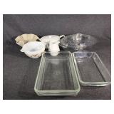 Pyrex Casserole Dish, Gravy Bowl
