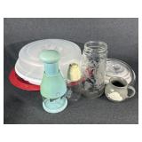 Veggie Tray, Food Chopper and more
