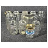 Assorted Canning Jars