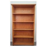Wooden bookcase