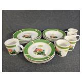 John Deere Plates,Salad Bowls, Mugs