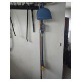 Crow Bar, Broom, Dust Pan