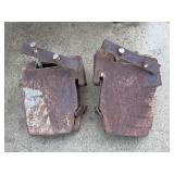 (4) Massey Ferguson Suit Case  Weights