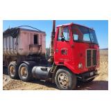 1978 White Cab-Over Semi