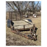 13ï¿½ Tandem Axle Utility Trailer