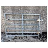 6.5 ft. Galvanized Gate w/ 5" Pipe Hinge