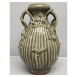 Asian Clay Greenware Vase