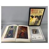 Moulin Rouge Print era 1930ï¿½s, Glass is cracked