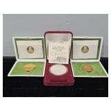 Tokyo 1964 Coins(2), Chrysler Bill of Rights