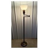 Vintage Floor Lamp with Adjustable Arm