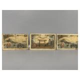 WWll Japanese 1938 Bank Notes. 50 c