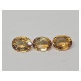 Nuntiya Graded Yellow Gemstones