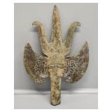 Chinese Art Swords Double Axe Bronze