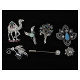 Assorted Brooches