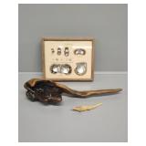 Cultured Pearl, Shaped Sculpture out of Wood