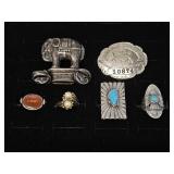 Sterling Elephant Topper, Licensed Chauffer