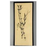 Bird & Bamboo Painting