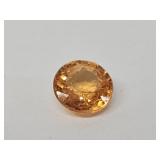Natural Mandarin Garnet 1.00CT Gem