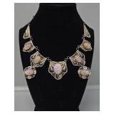 Mexican Opal and Sterling Set