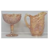 Marigold carnival glass