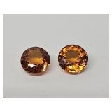 Natural Mandarin Garnet 0.90CT Gem