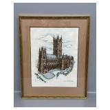 Canterbury Cathedral by John  A Simpson