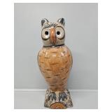 Tonala Mexico Owl Figurine