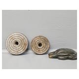 Stone Carving Figure, Stone Circular Carvings(2)