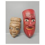 Wooden Haiti Mask, Wooden Mask