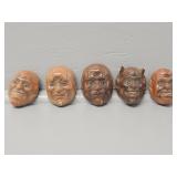 Small Ceramic Masks
