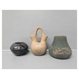 Native American Red Clay, Native American Santa