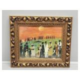 Funeral Procession Art Print