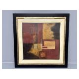 P.F. Olson Art Deco Painting