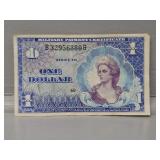 $1 Military Payment Certificate, 10 cents