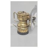 1930 Brass Miners Lamp