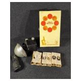 Gibert Microcraft Microscope, Camera Flash Bulbs