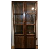 Light up China hutch