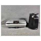 Electric Can Opener, Waffle Maker