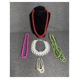 Fashion Jewelry Necklaces and (1) Bracelet