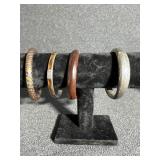 Bangles and Silver Honed Bangle