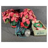 Poinsettas, Christmas Decor