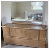 Dresser with mirror