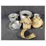 Canteens, Stainless Steel Pots