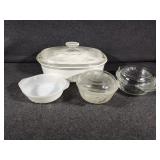 Cassarole Dish, Small Dipping Dishes