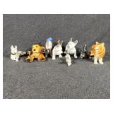 Various Dog Figurines