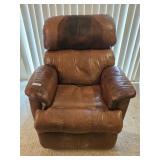 Brown Leather Recliner