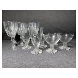 Anchor Hocking Boopie Pattern Goblets