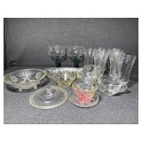 Crystal Sundae Glasses, Punch cups (3)