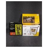 Head phone and electric picture frame